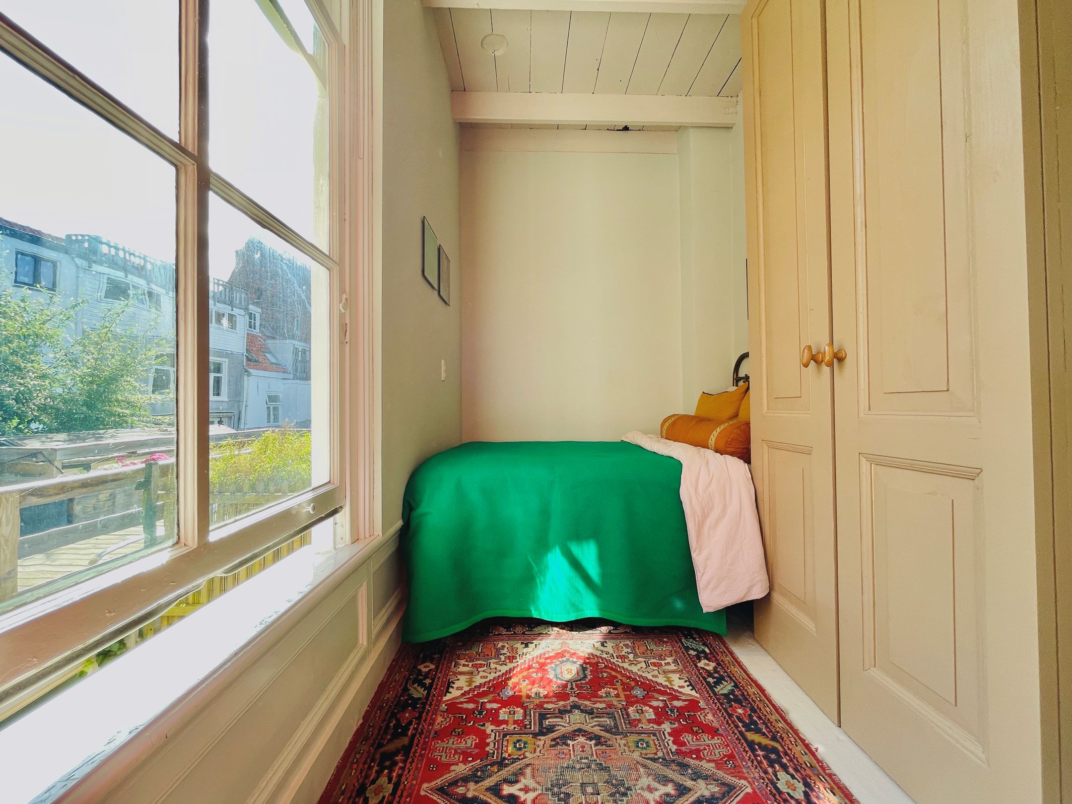 petite chambre petite maison de ville 62m2 décoration vintage