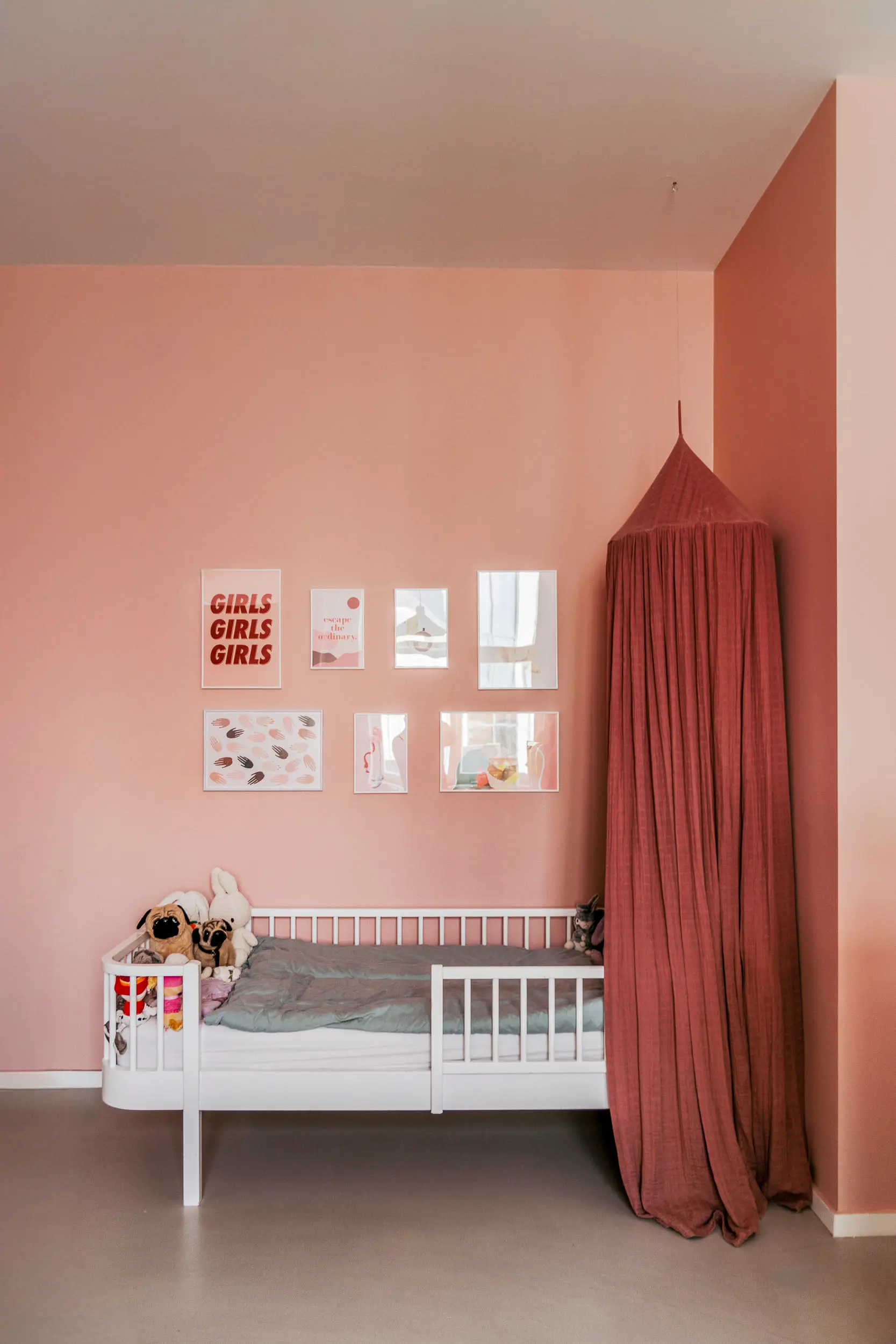 chambre d'enfant rose