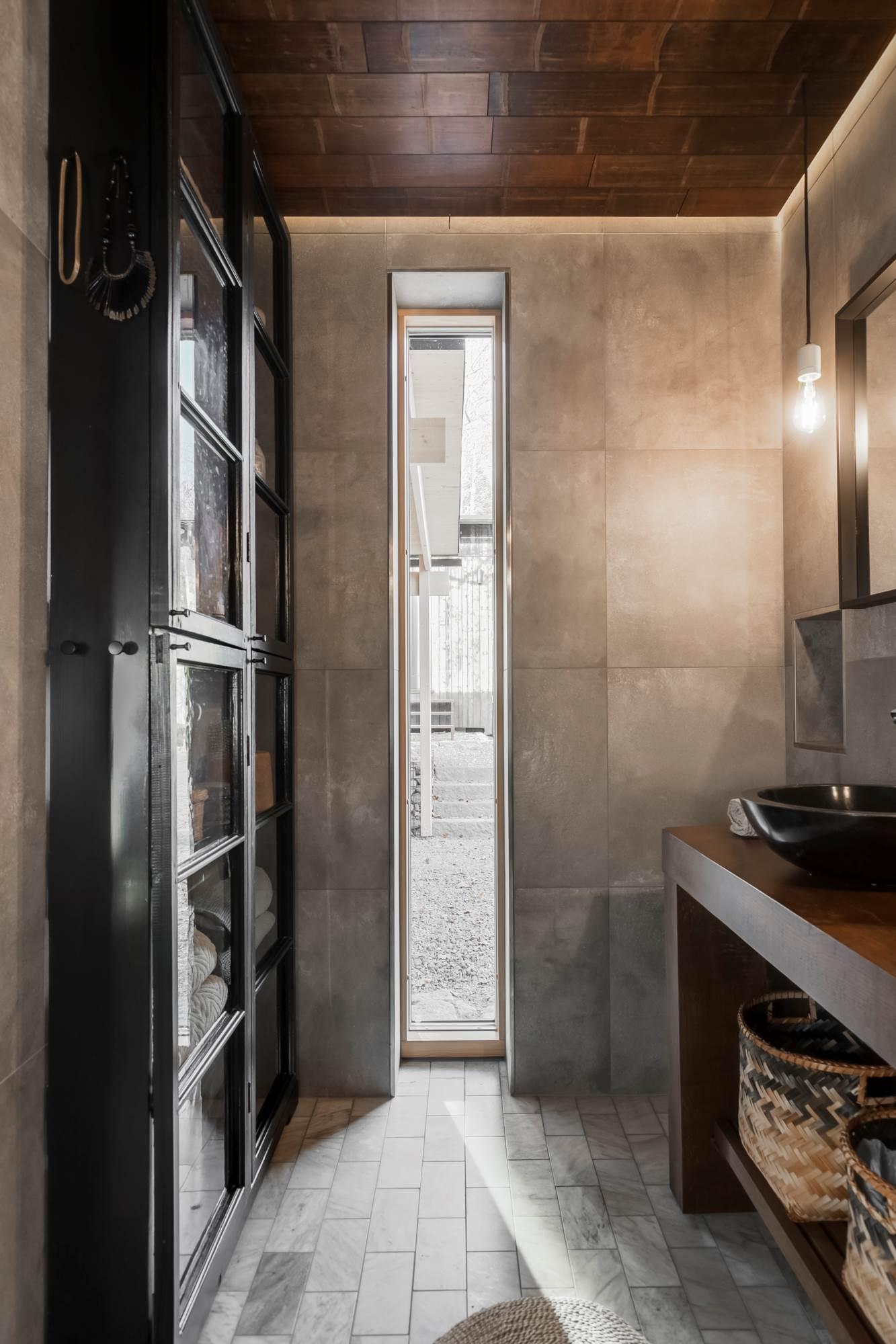 salle de bain design grise et bois salle de bain design grise et bois