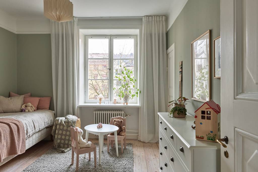 chambre enfant murs verts décoration scandinave chambre enfant murs verts décoration scandinave