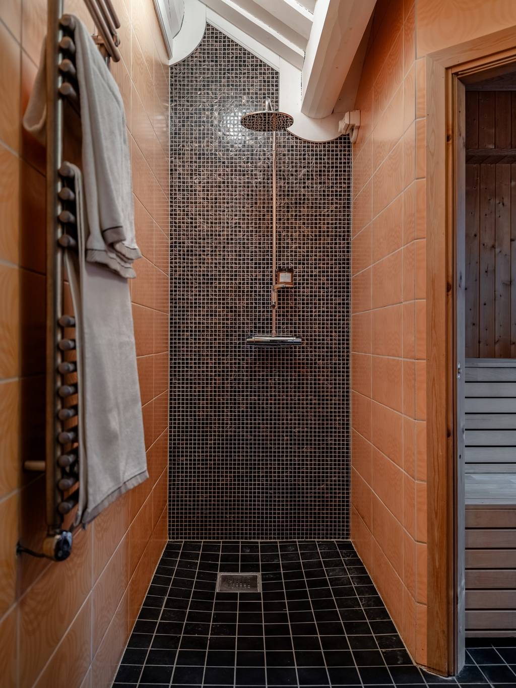 douche carrelée