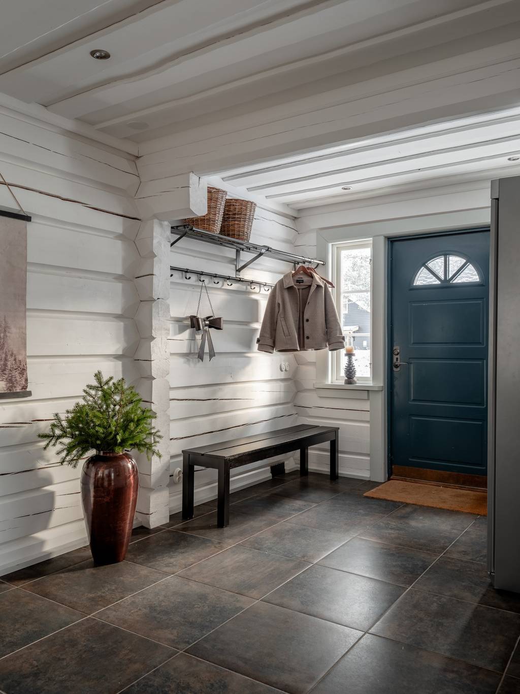 entrée décoration scandinave