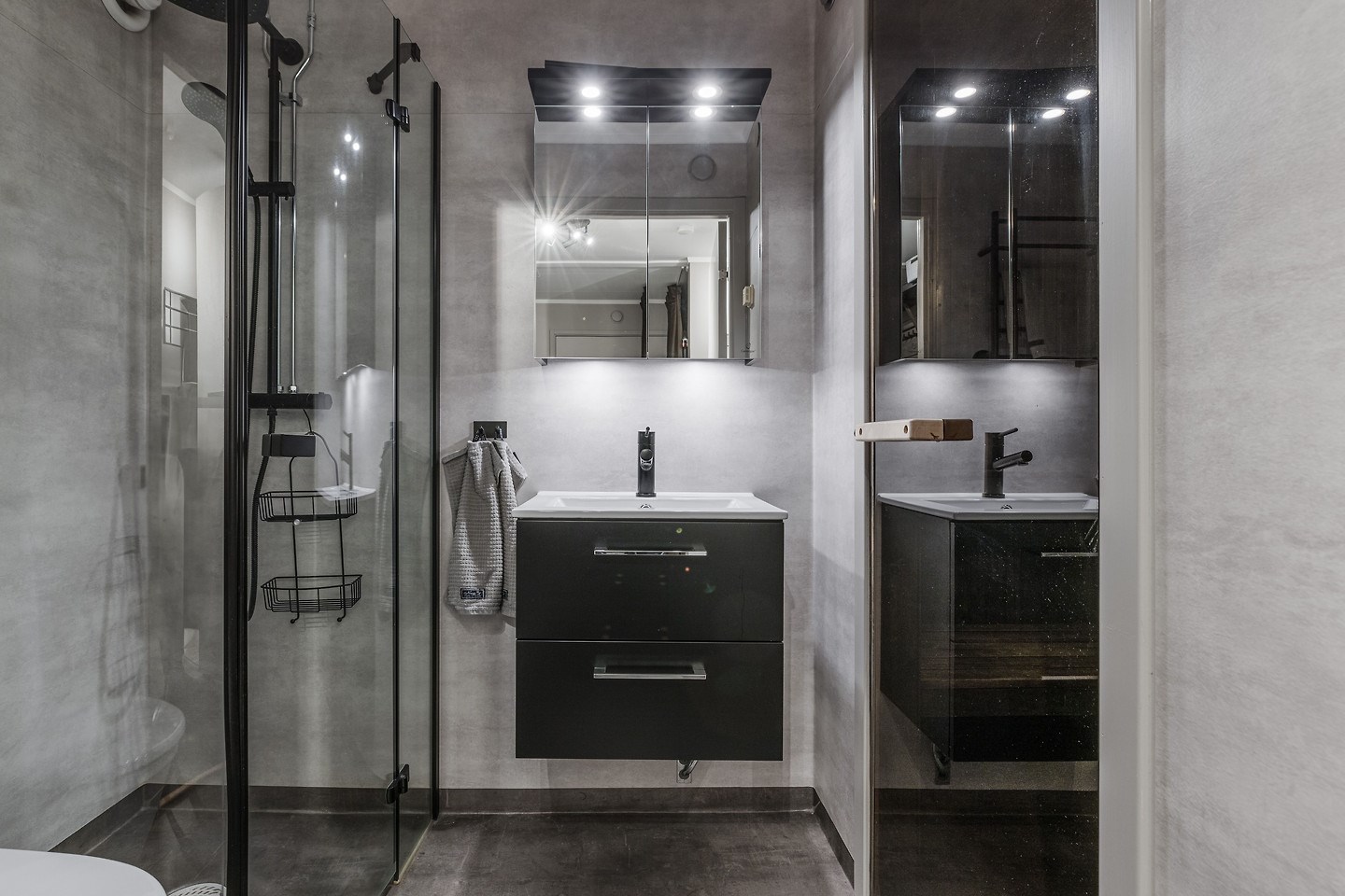salle de bain design grise salle de bain design grise