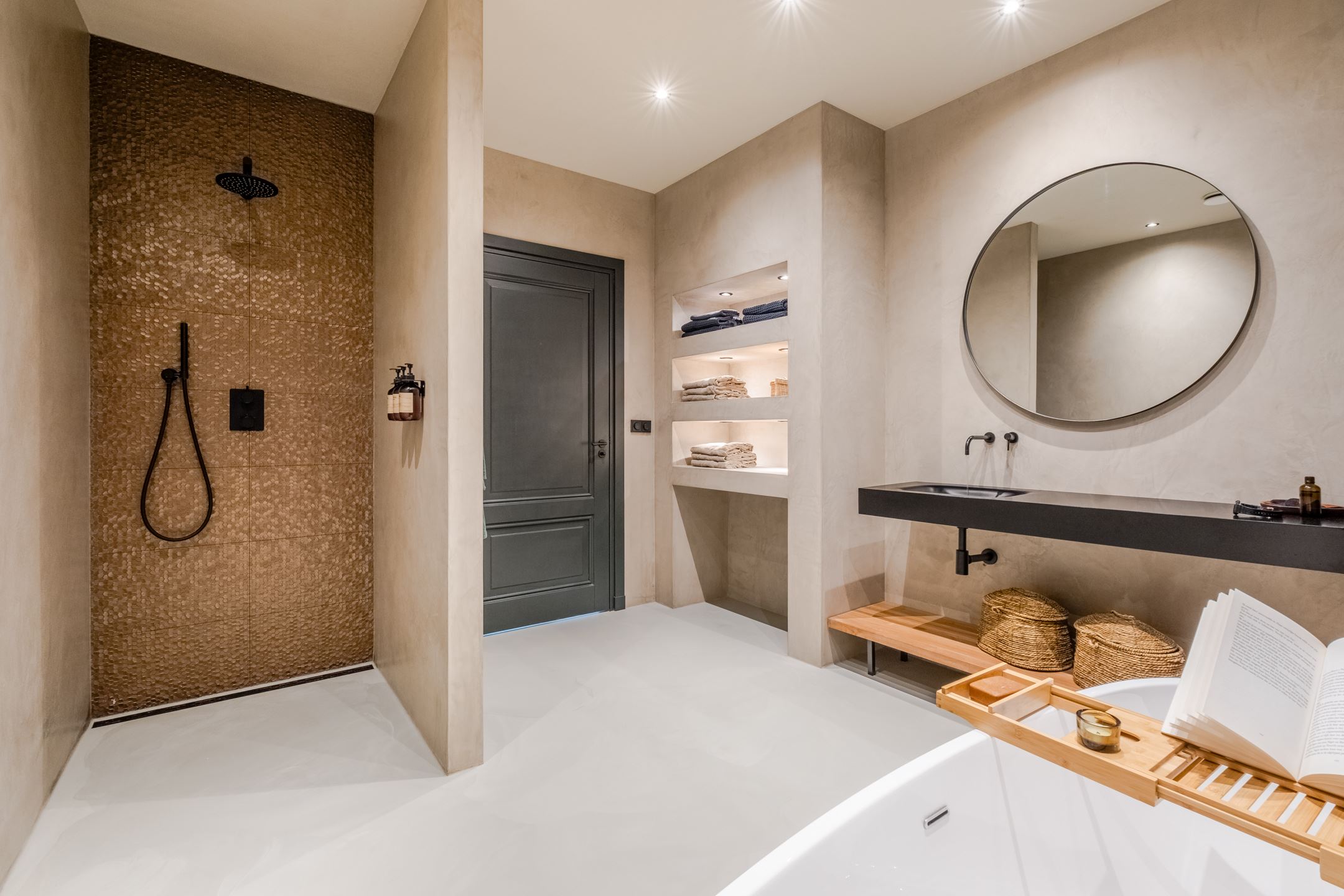 salle de bain contemporaine ferme rénovée salle de bain contemporaine ferme rénovée