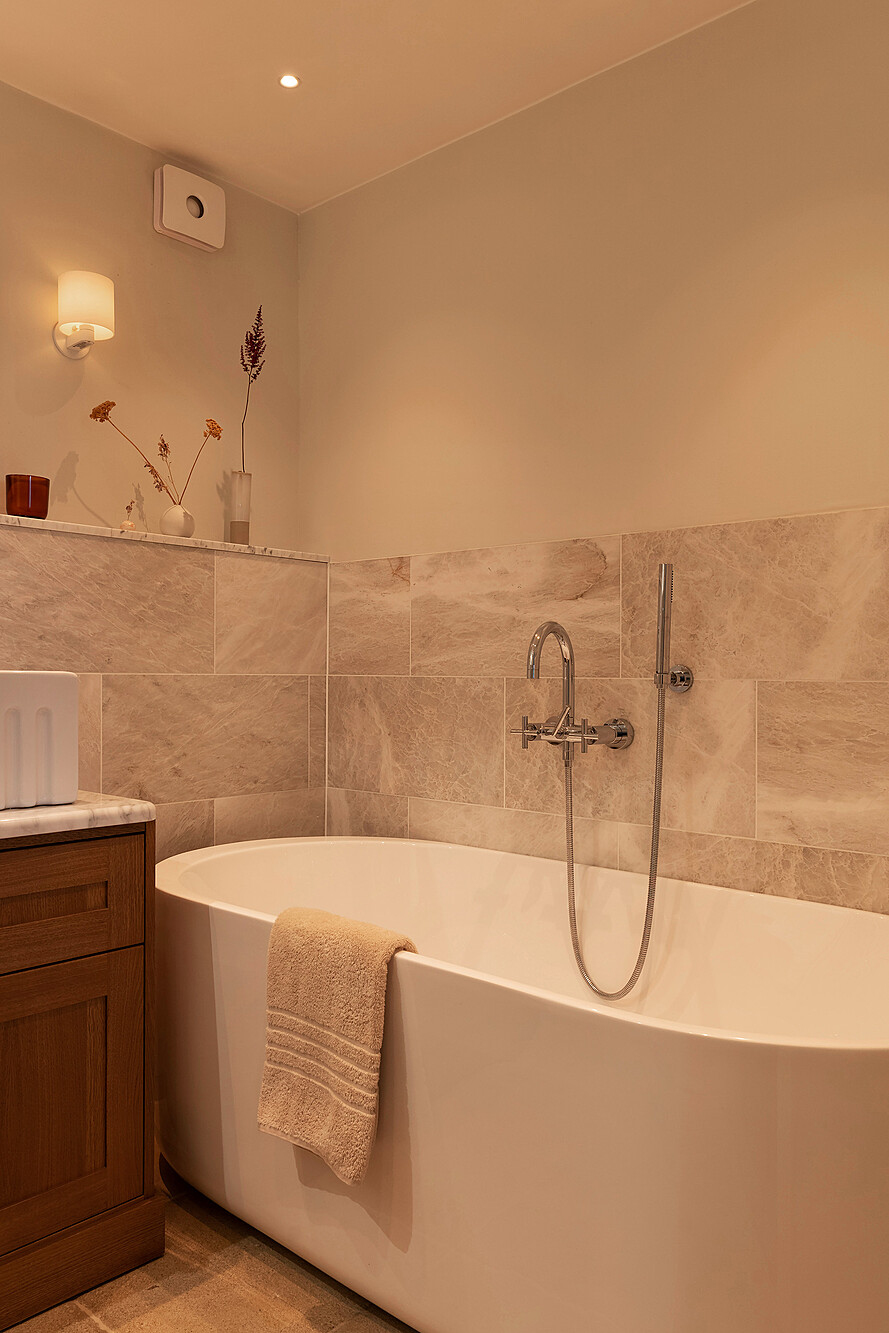 baignoire îlot design