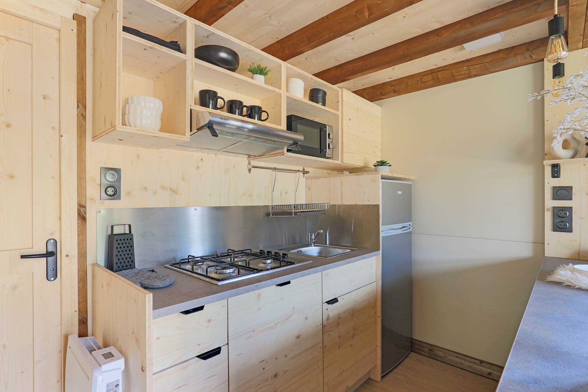 cuisine chalet 30m2 Northland Hekipia cuisine chalet 30m2 Northland Hekipia