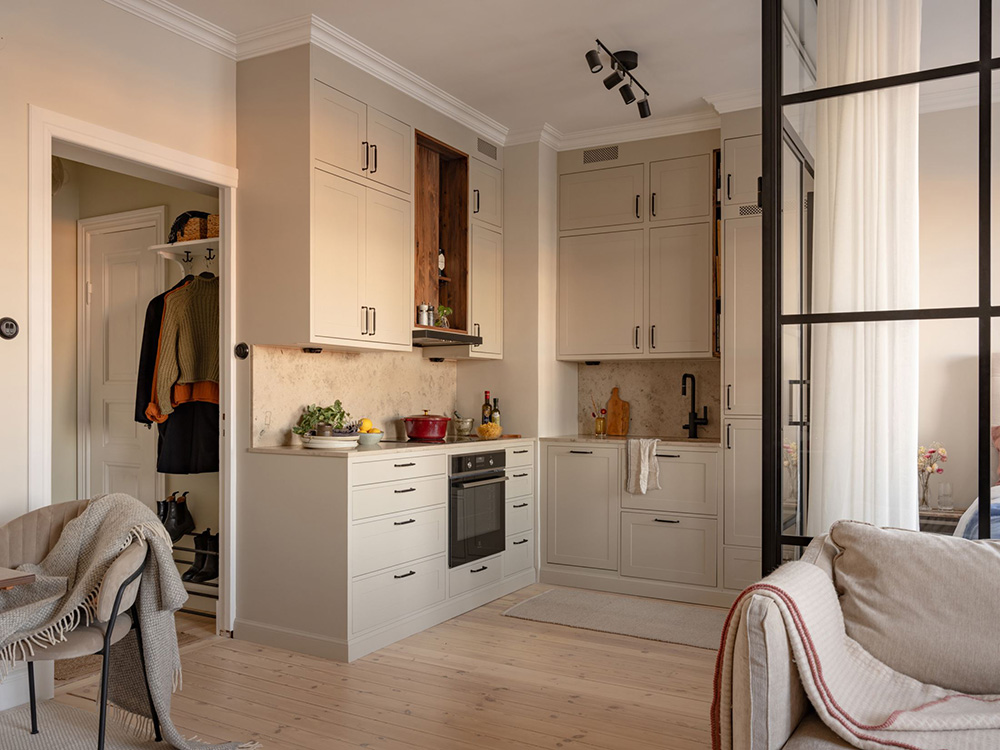 cuisine studio 36m2 avec verrière pour chambre séparée cuisine studio 36m2 avec verrière pour chambre séparée