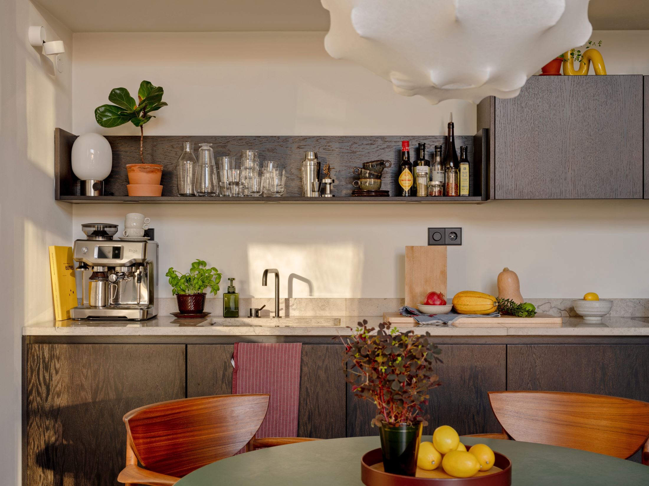cuisine en noyer cuisine en noyer