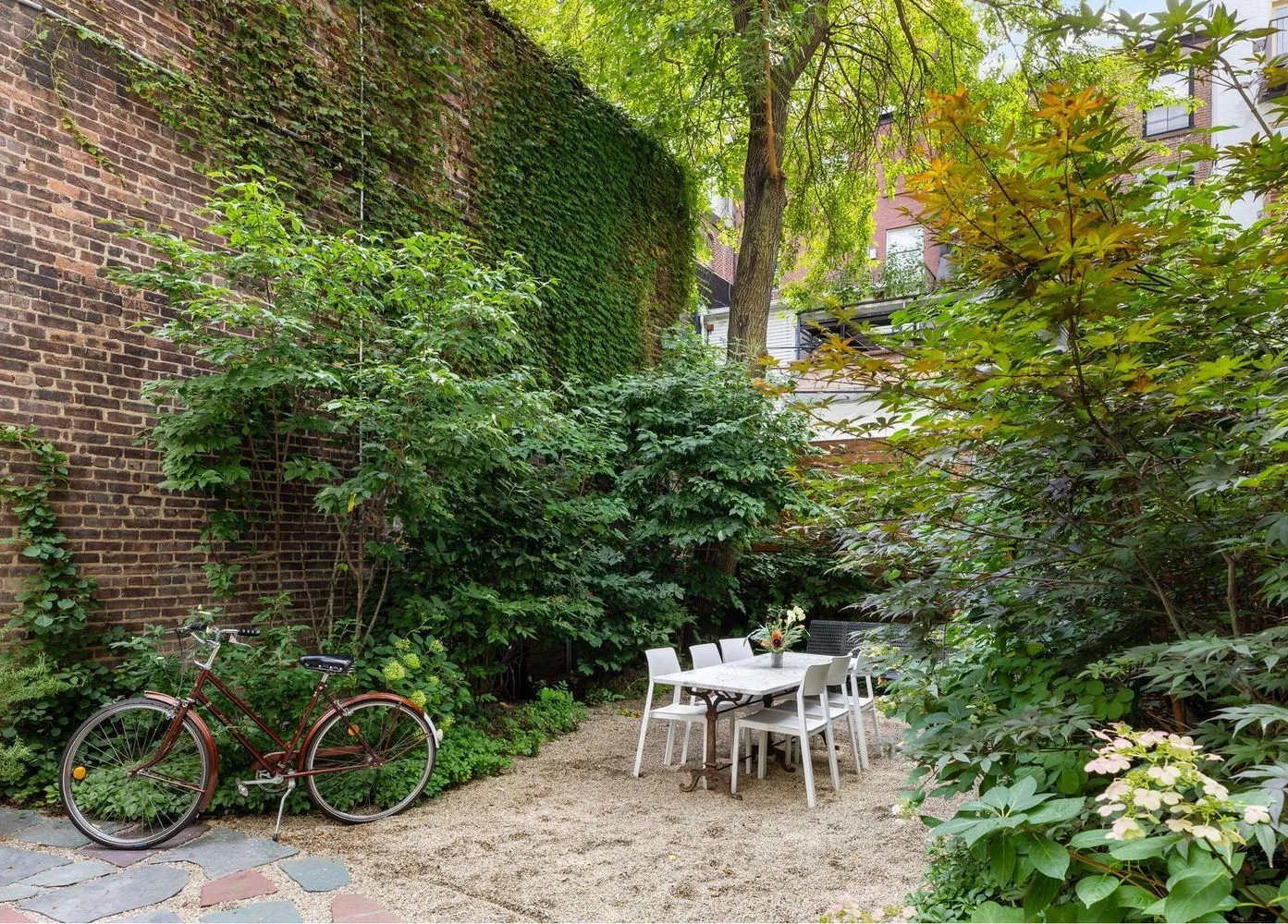jardin maison de ville New York jardin maison de ville New York