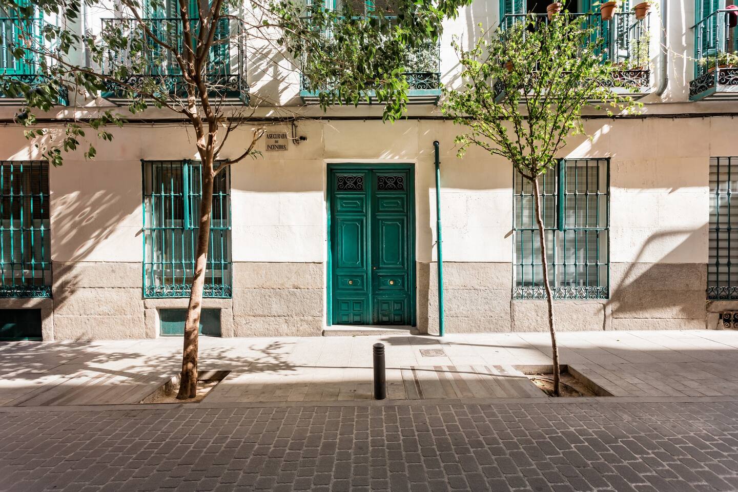immeuble ancien Madrid centre