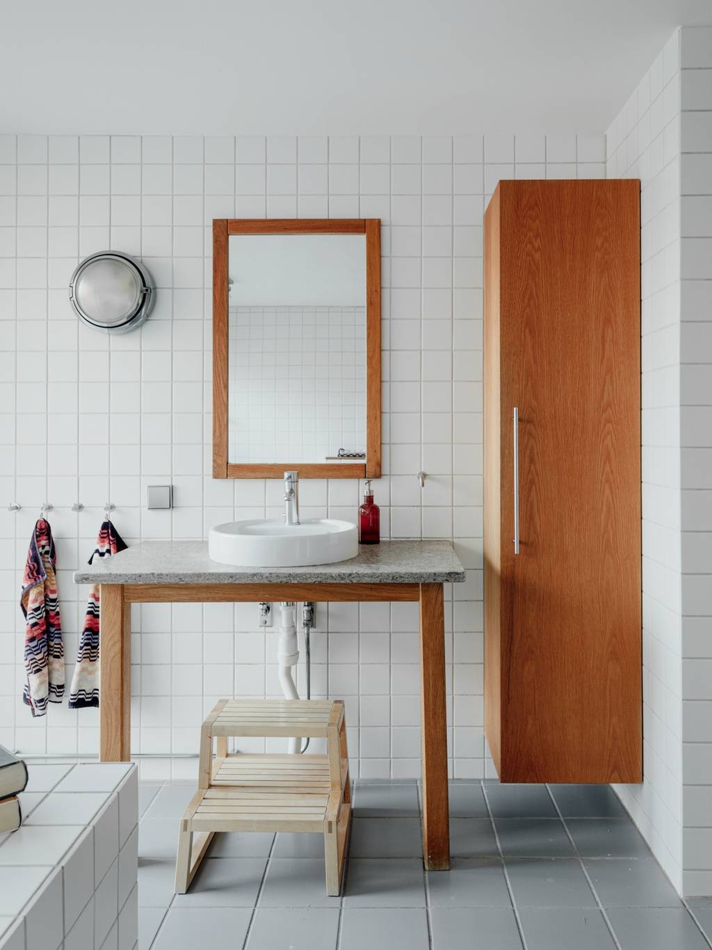 salle de bain blanche et bois salle de bain blanche et bois