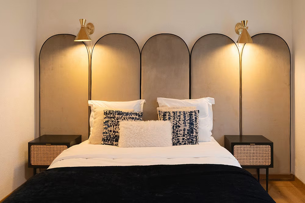 chambre chalet décoration naturelle Maisons du Monde