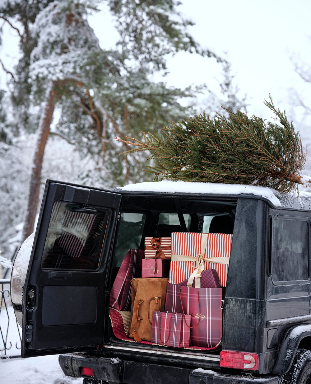 voiture avec paquets cadeaux Lexington voiture avec paquets cadeaux Lexington