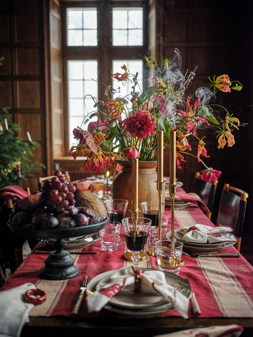salle à manger décoration Noël salle à manger décoration Noël