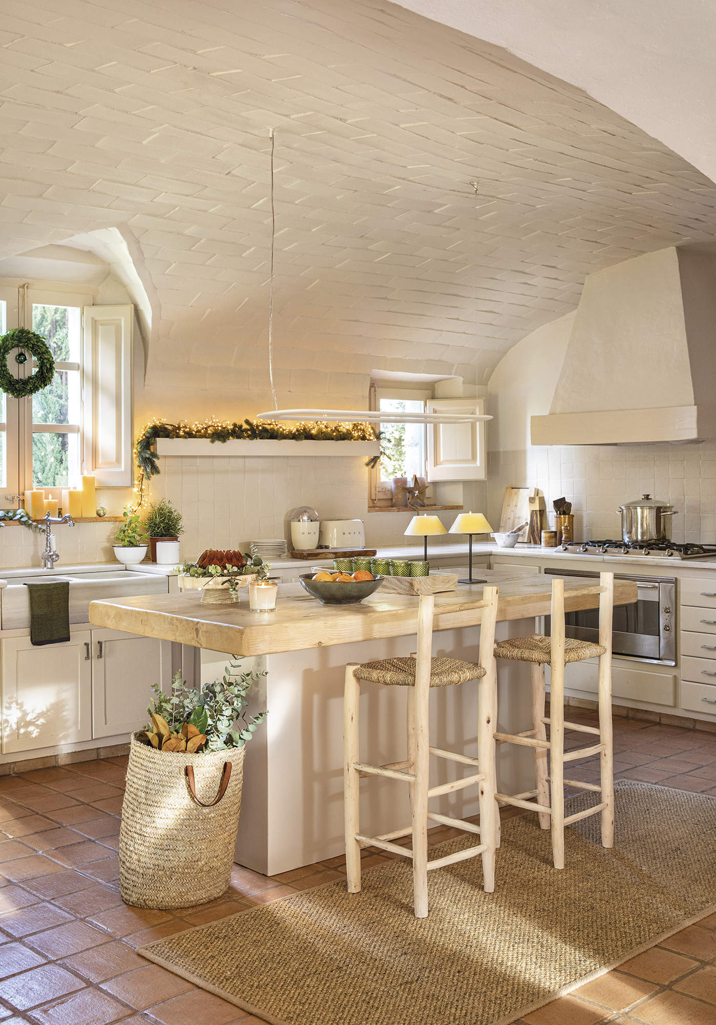 cuisine avec décoration Noël cuisine avec décoration Noël