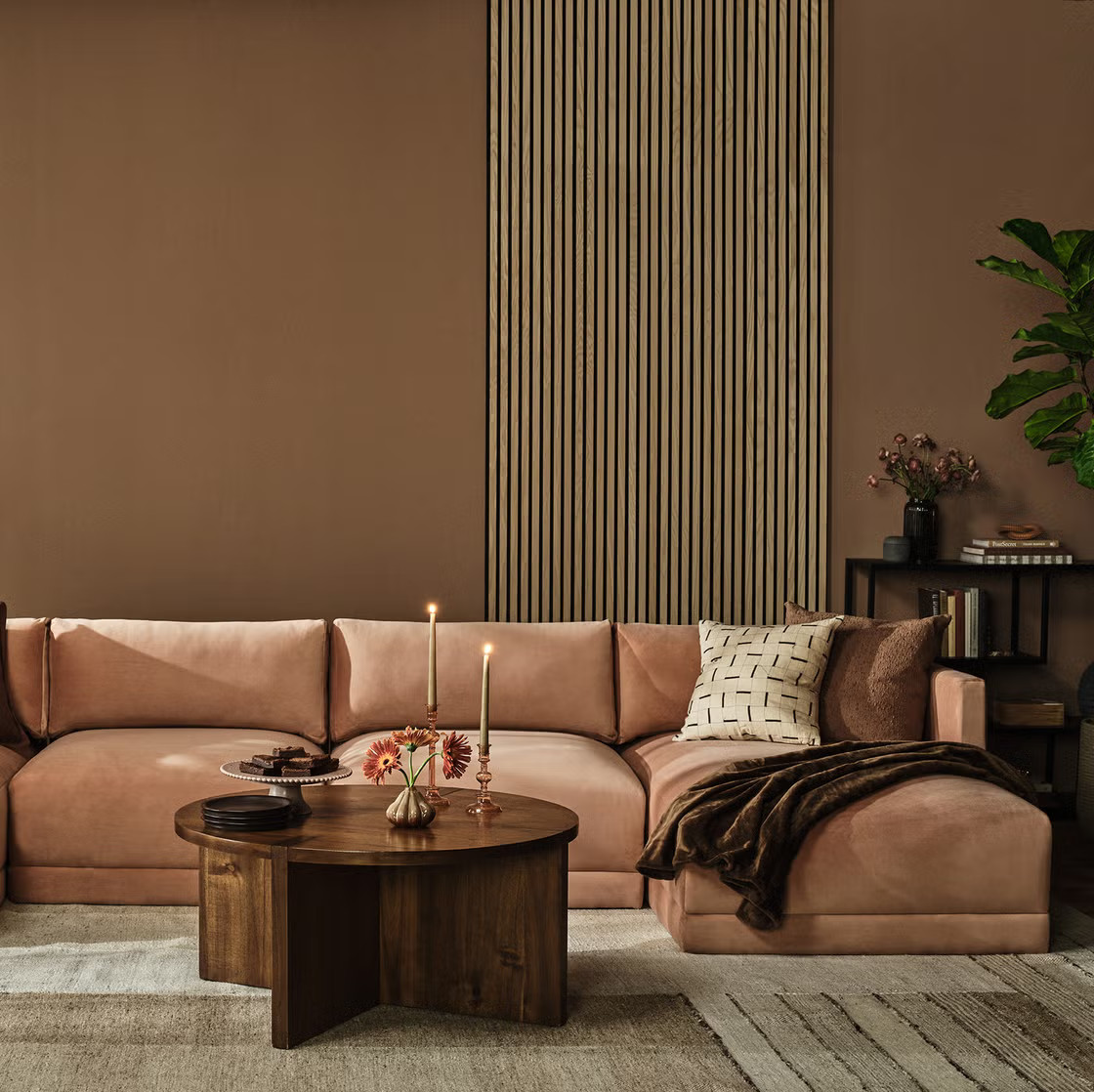 salon couleur Mocha Mousse couleur PANTONE 2025 salon couleur Mocha Mousse couleur PANTONE 2025