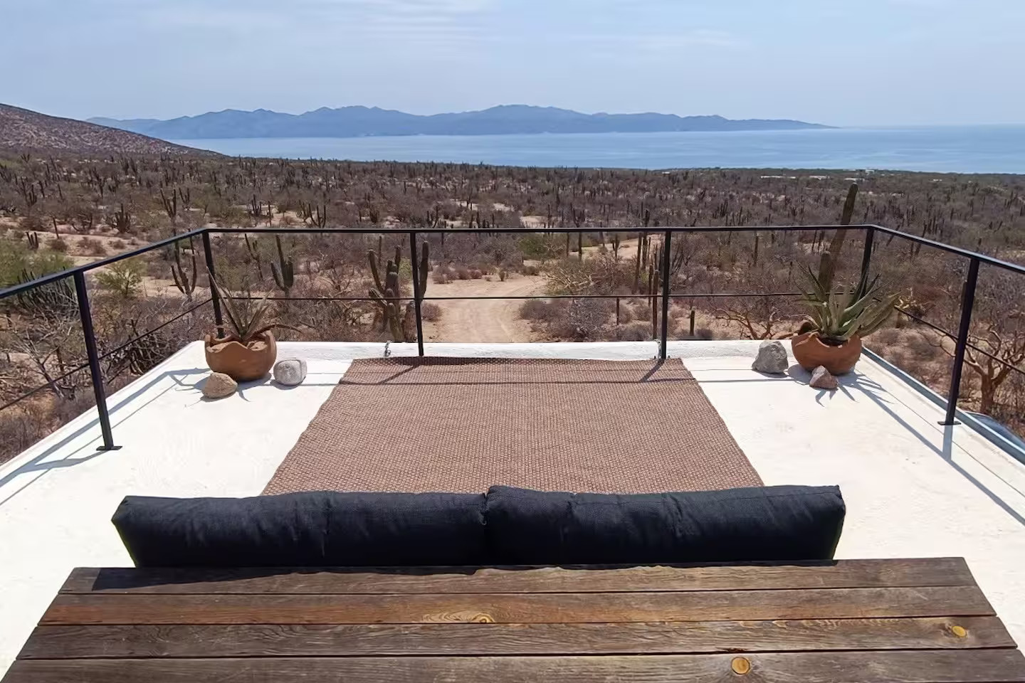 terrasse vue mer Casita Anica terrasse vue mer Casita Anica