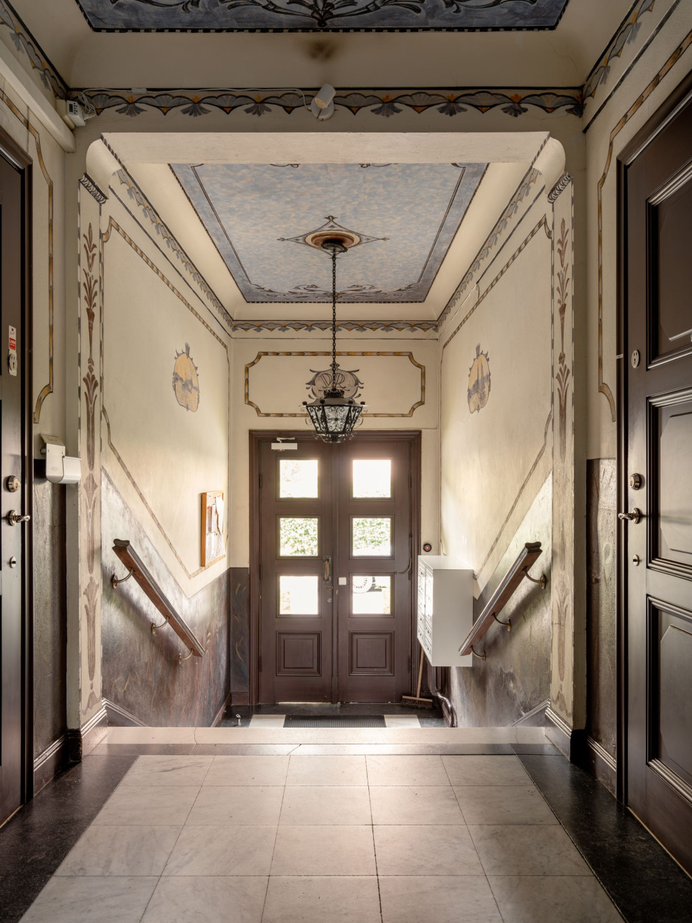 hall immeuble suédois ancien
