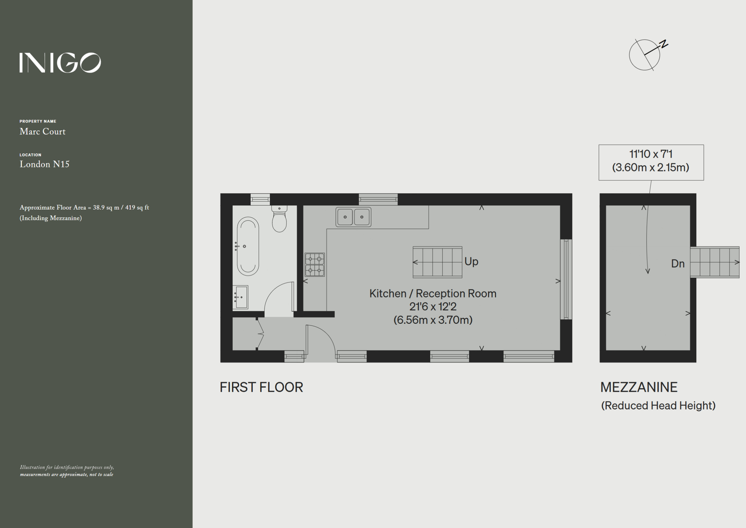 plan studio 39m2 plan studio 39m2