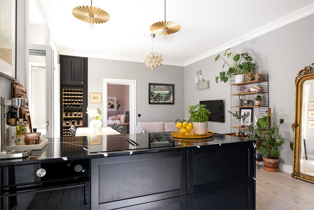 salon avec cuisine ouverte appartement 53m2 salon avec cuisine ouverte appartement 53m2