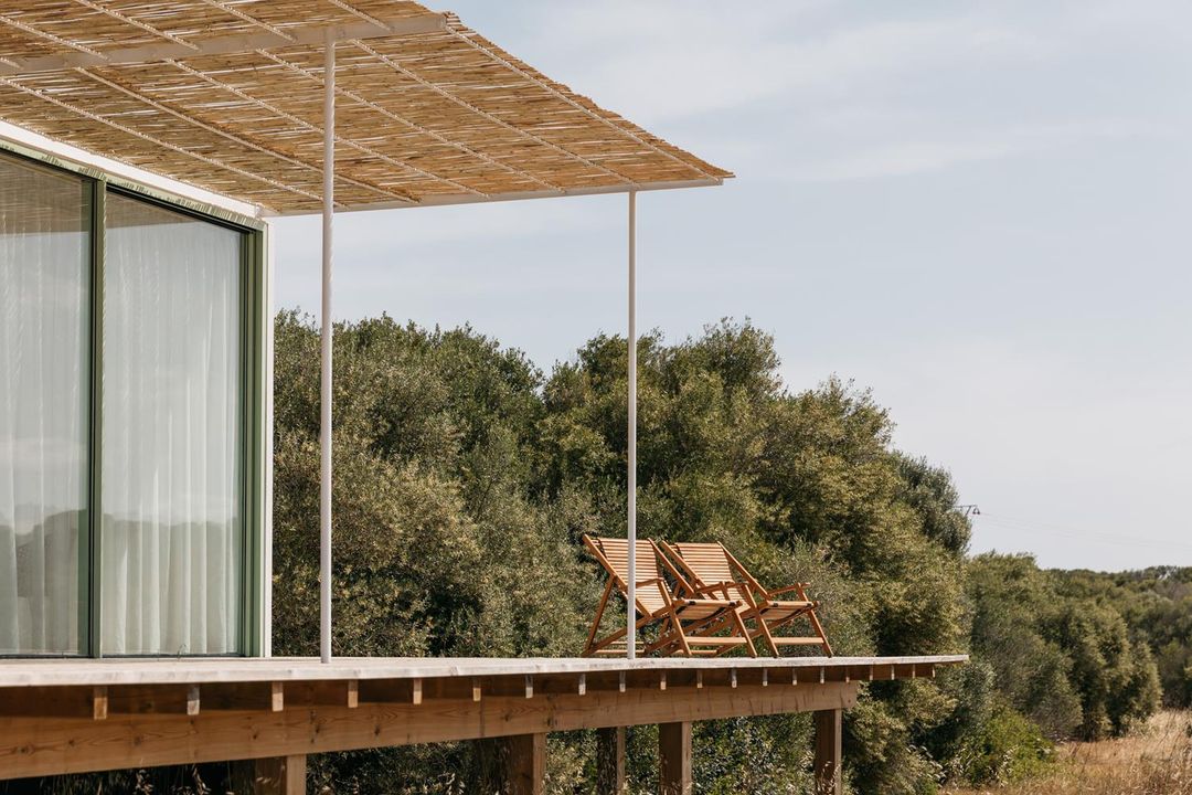 Tiny Living® terrasse petite maison préfabriquée 59m2