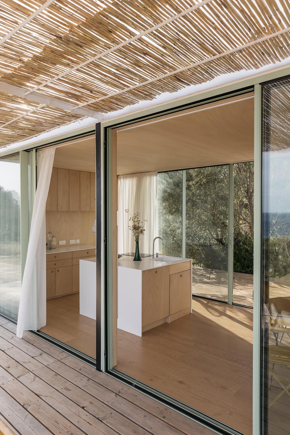 Tiny Living® terrasse petite maison préfabriquée 59m2