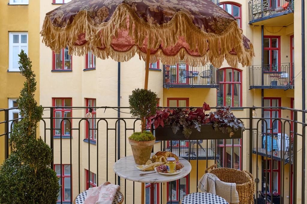 balcon décoration vintage et colorée balcon décoration vintage et colorée