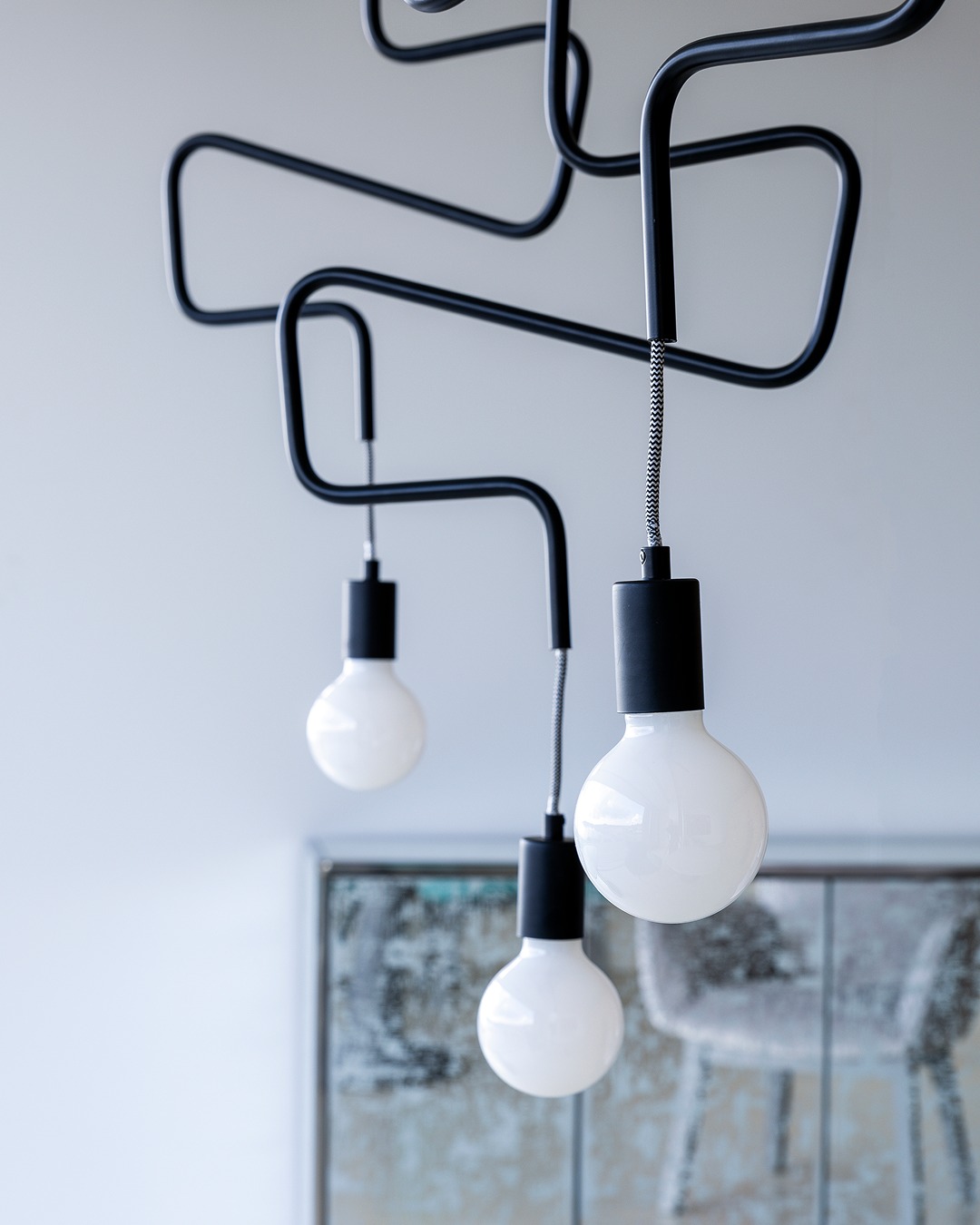 luminaire métal noir collection OTTO Nomad Escape collaboration Catalogue AM PM 2025