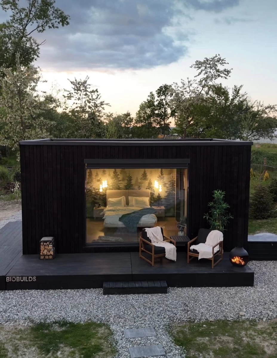 petite maison passive et préfabriquée de 24m2 BIOBUILDS petite maison passive et préfabriquée de 24m2 BIOBUILDS