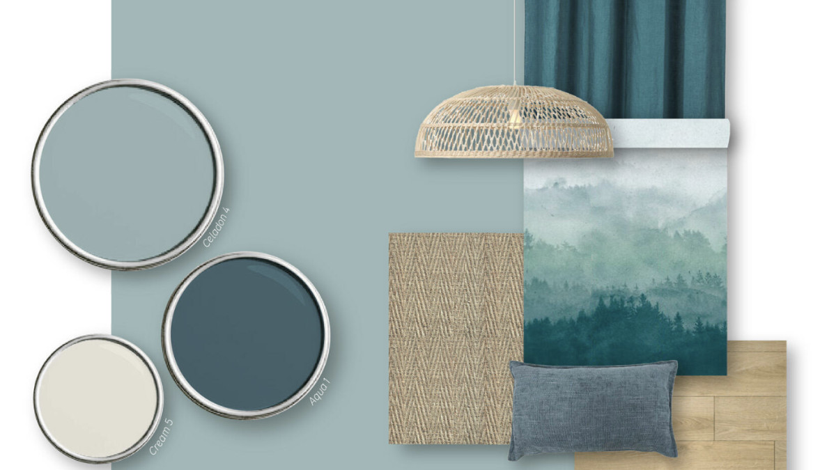 Leroy Merlin palette couleur de l Leroy Merlin palette couleur de l'année 2025 bleu céladon