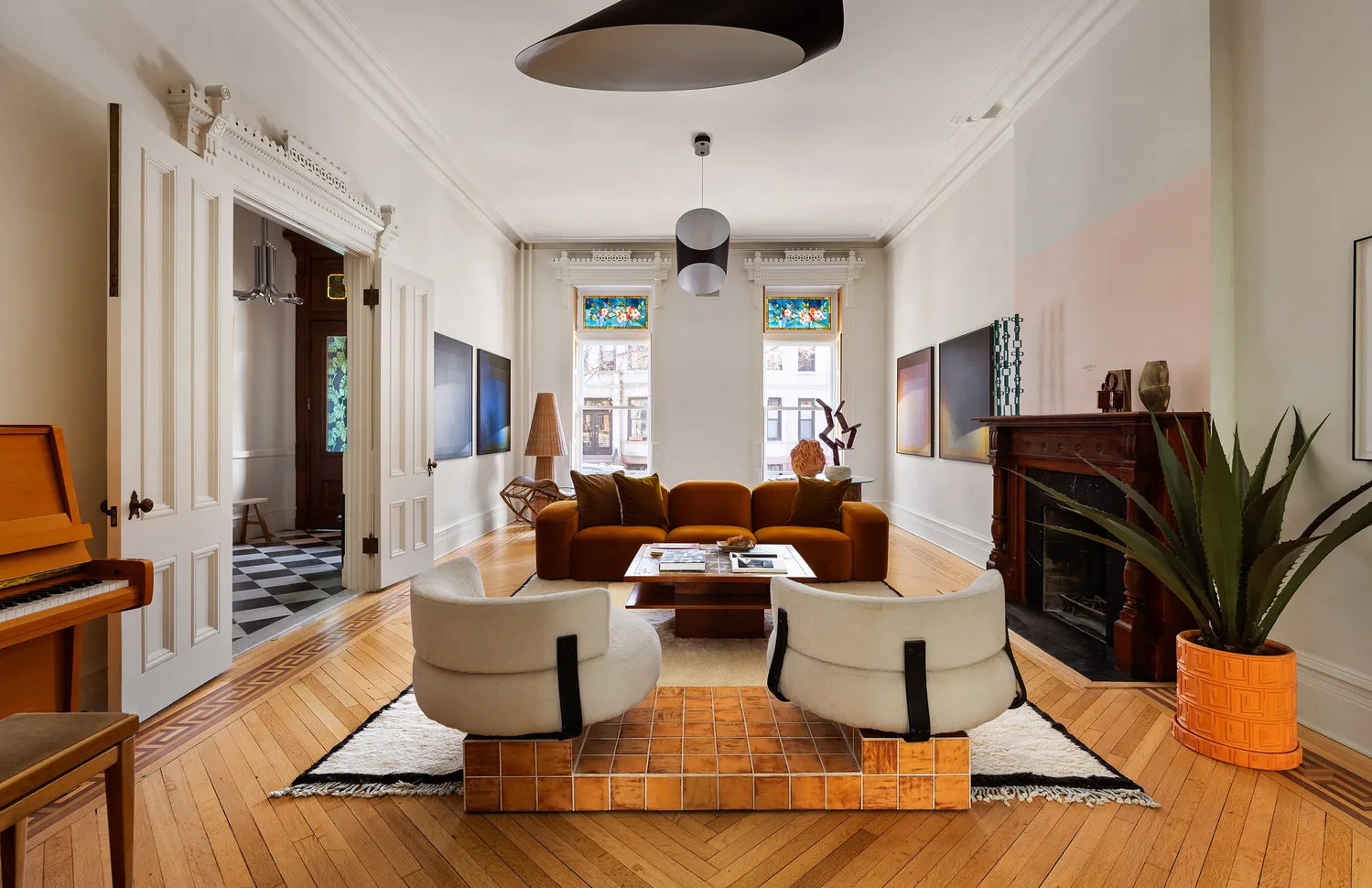 salon maison de ville Brooklyn