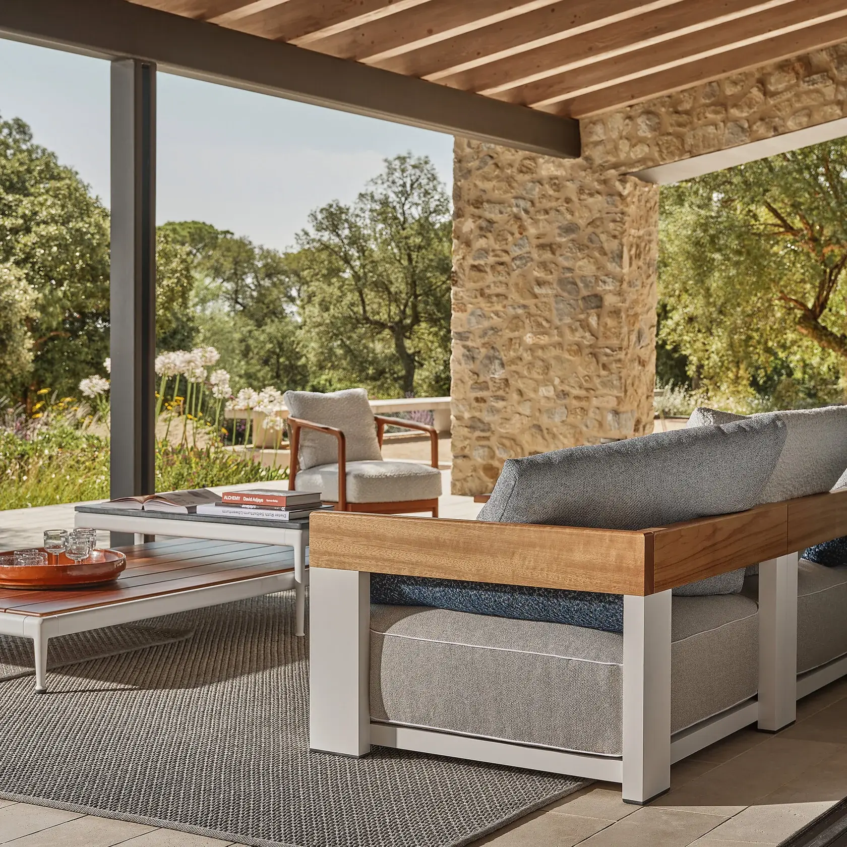 terrasse couverte mobilier Flexform terrasse couverte mobilier Flexform