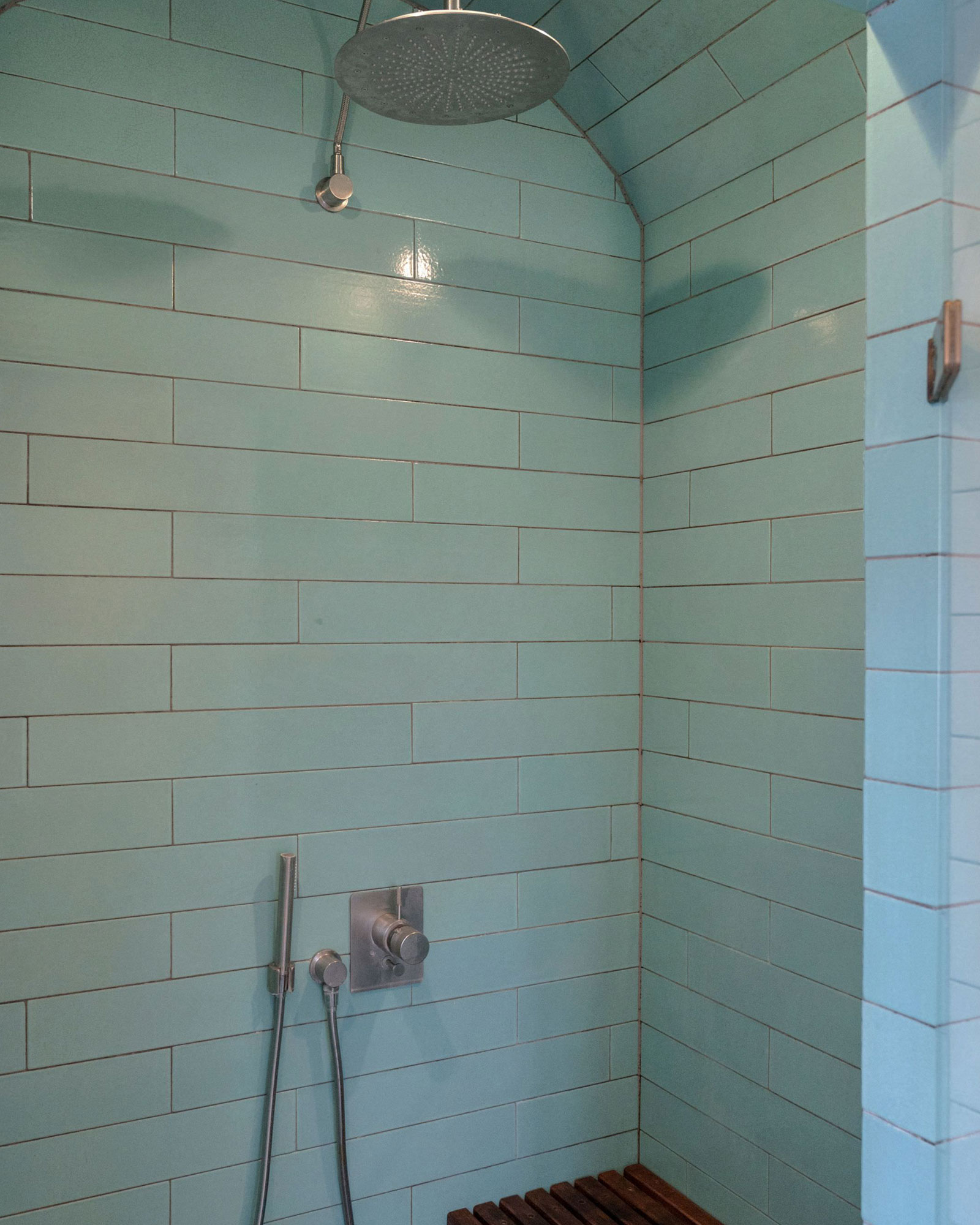 salle de bain verte salle de bain verte