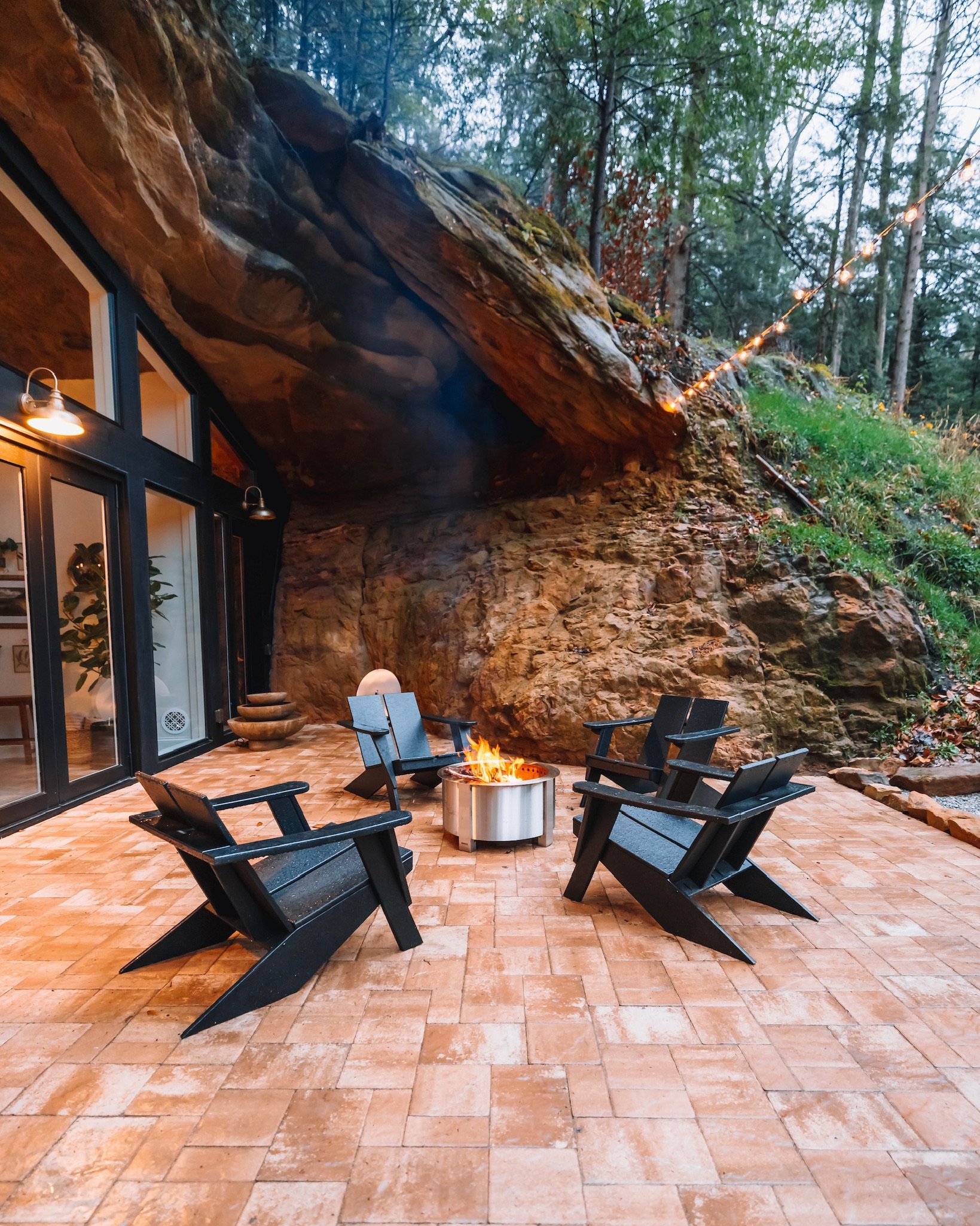 maison troglodyte The Cave Hocking Hills maison troglodyte The Cave Hocking Hills