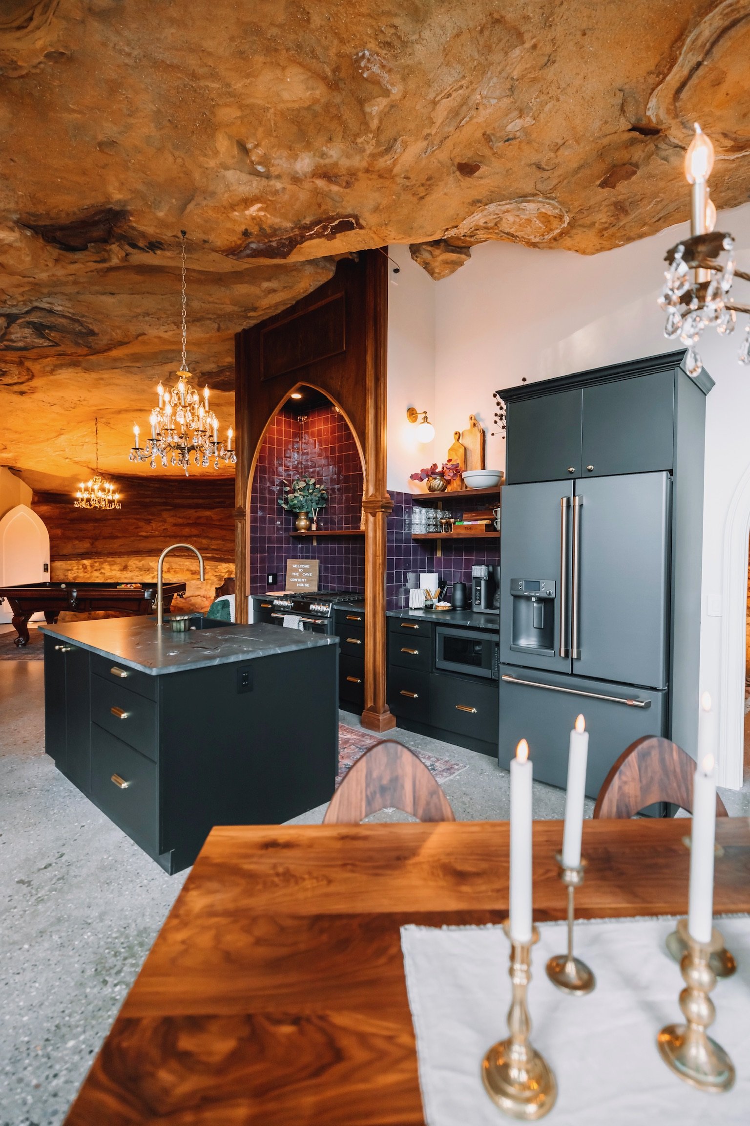 cuisine maison troglodyte The Cave Hocking Hills cuisine maison troglodyte The Cave Hocking Hills