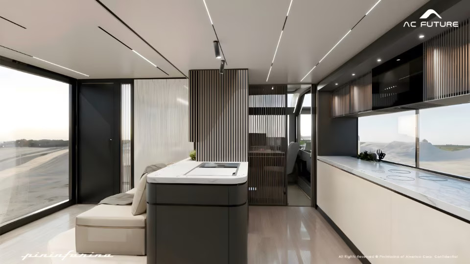 tiny house 37m2 design et extensible par AC Future et Pininfarina tiny house 37m2 design et extensible par AC Future et Pininfarina