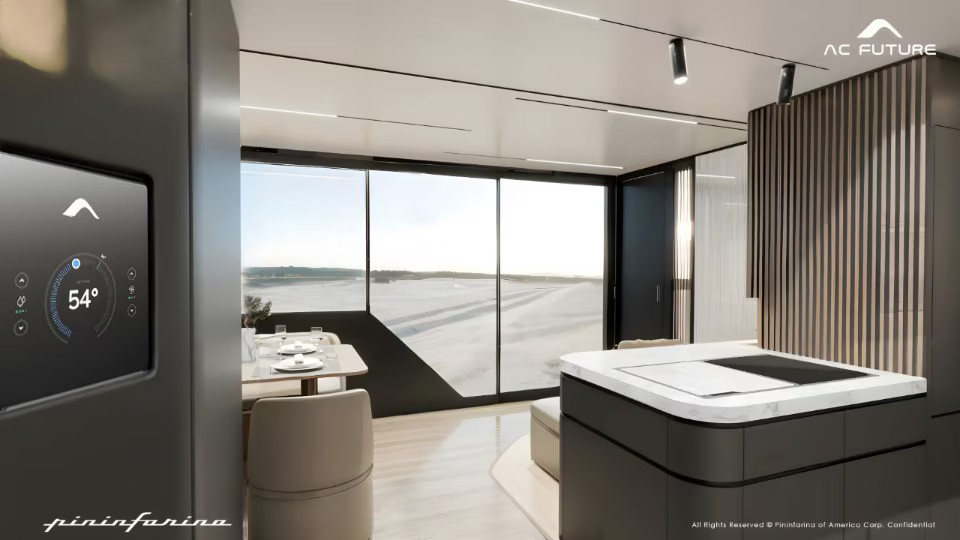 tiny house 37m2 design et extensible par AC Future et Pininfarina tiny house 37m2 design et extensible par AC Future et Pininfarina
