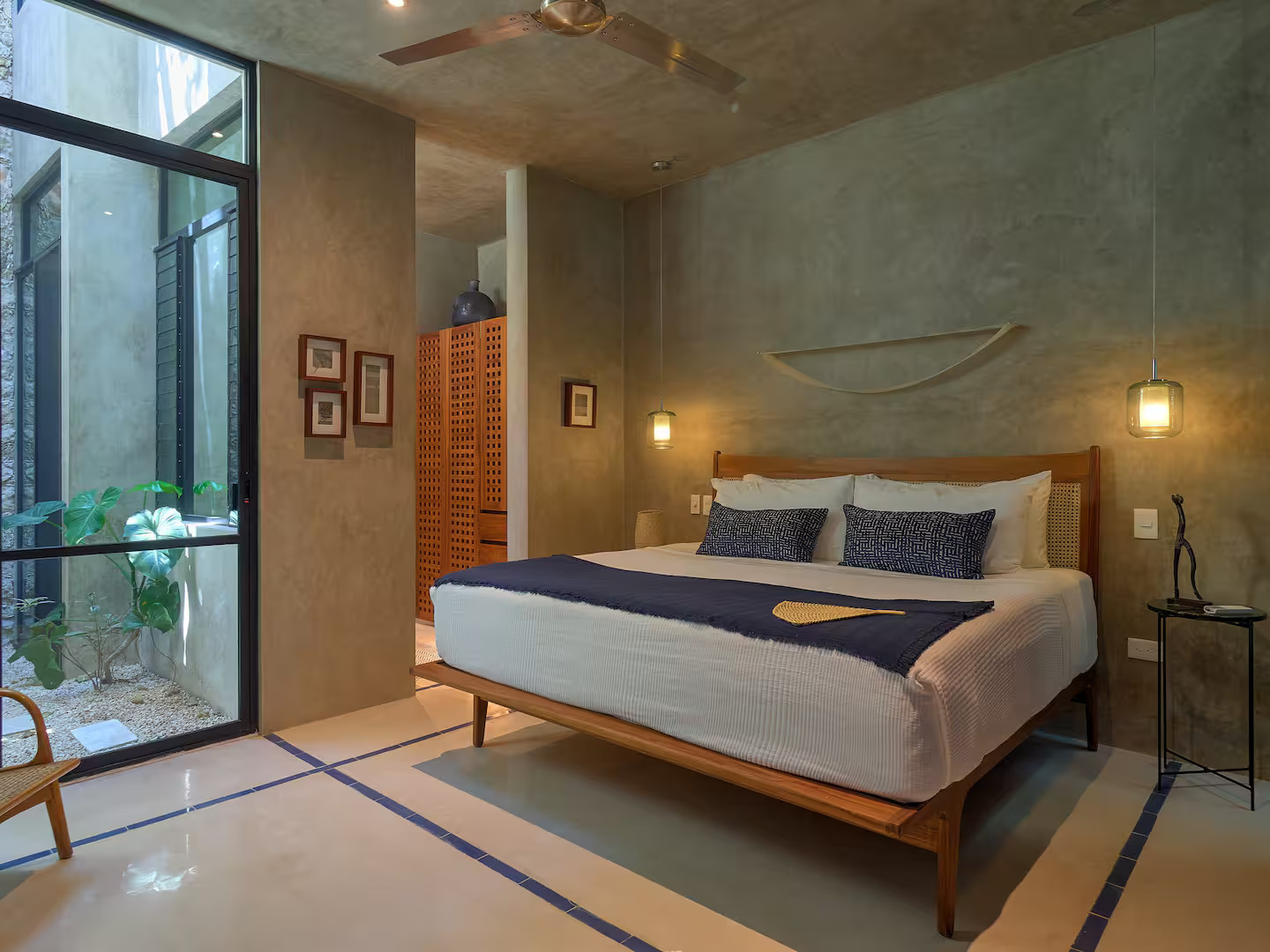 chambre maison Mexique Casa El Nido Santa Lucia