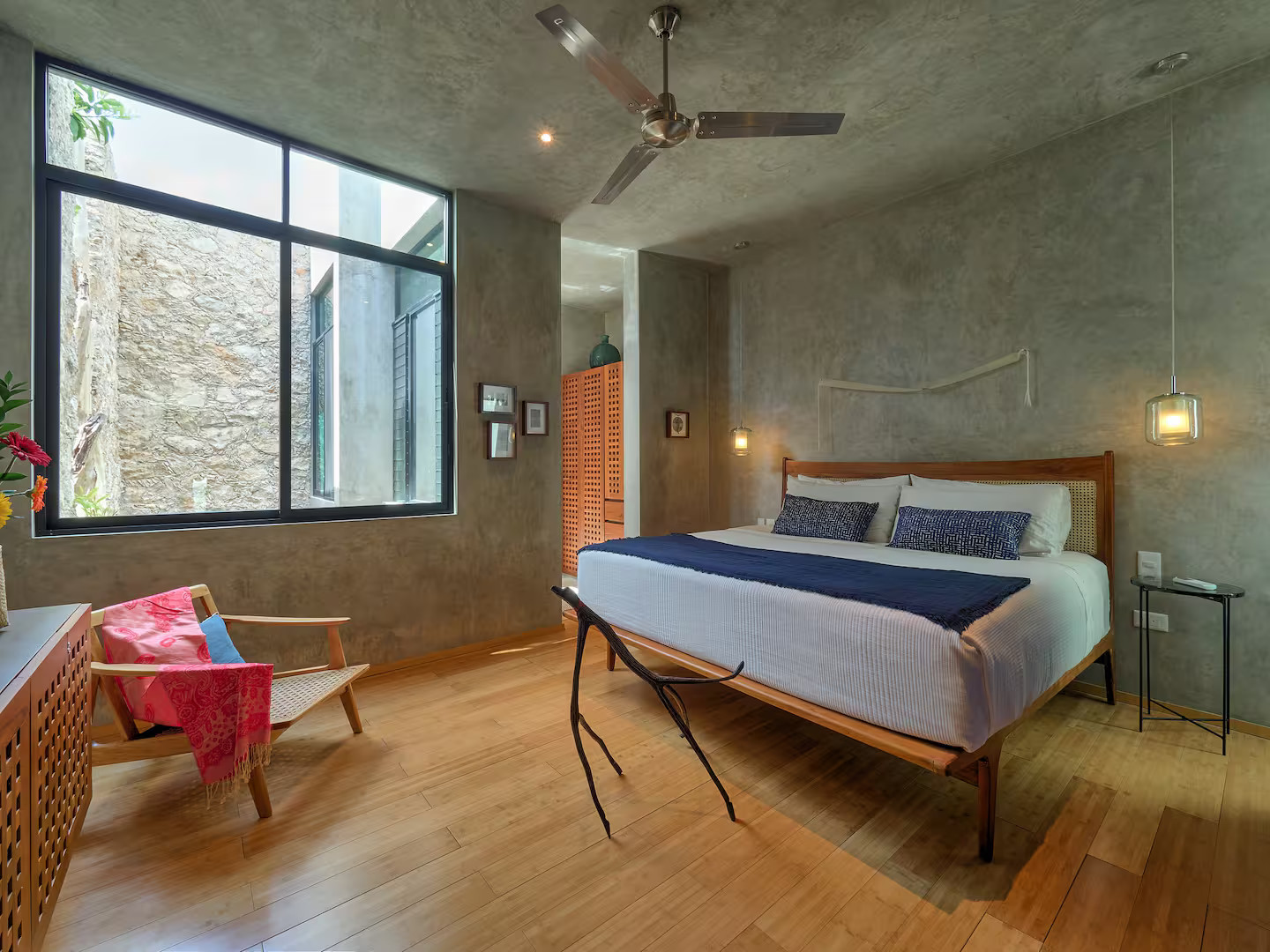 chambre maison Mexique Casa El Nido Santa Lucia