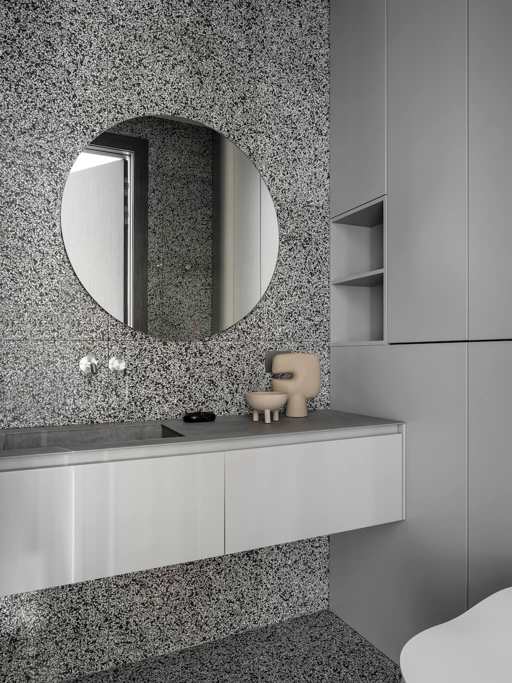 salle de bain grise design salle de bain grise design