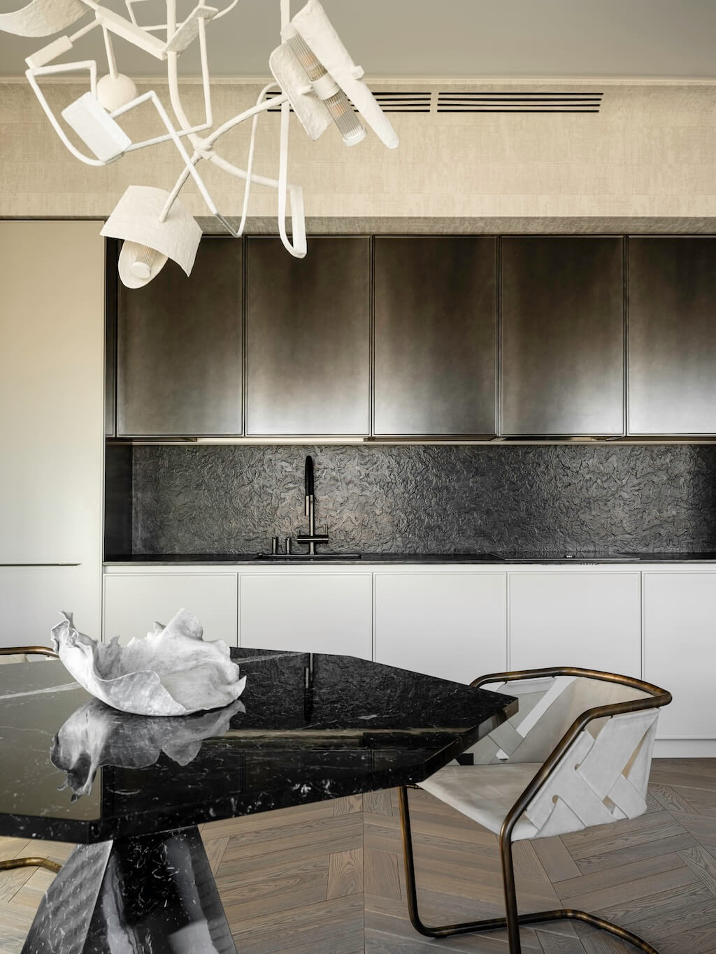 cuisine ouverte décoration design appartement 145m2 cuisine ouverte décoration design appartement 145m2