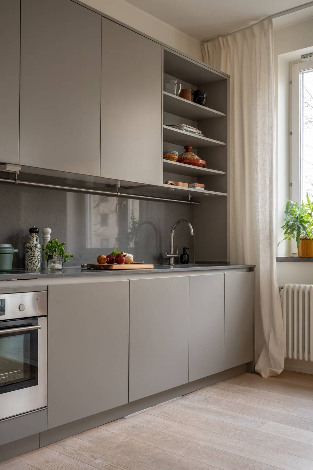 cuisine design grise