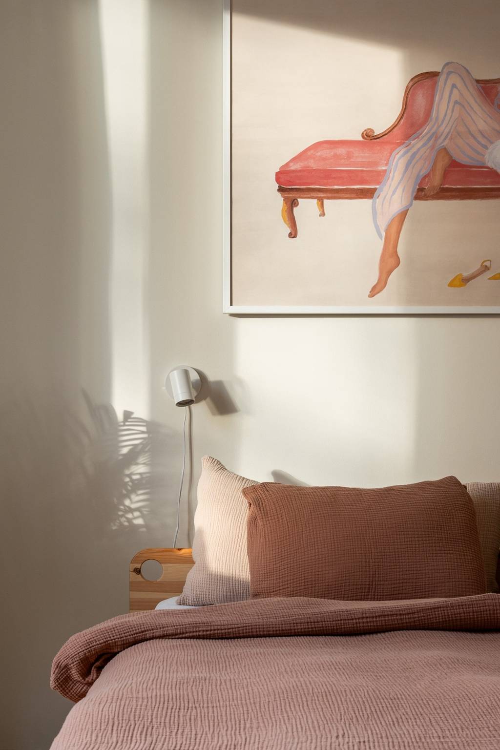 chambre décoration rose