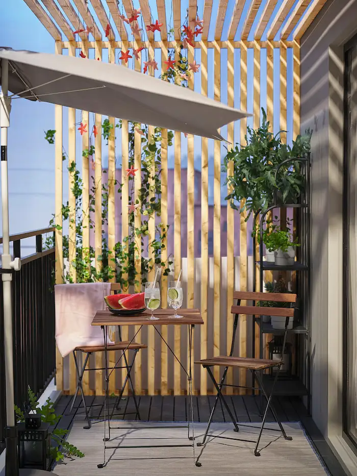 balcon avec pergola balcon avec pergola