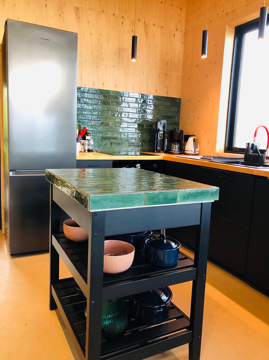 cuisine maison préfabriquée en bois de 75m2
