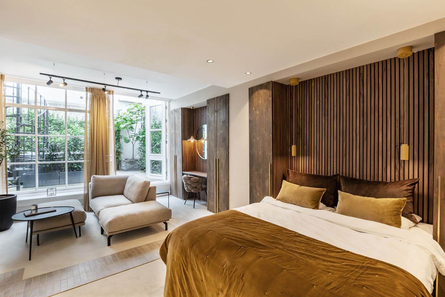 chambre avec salon sur jardin décoration contemporaine chambre avec salon sur jardin décoration contemporaine