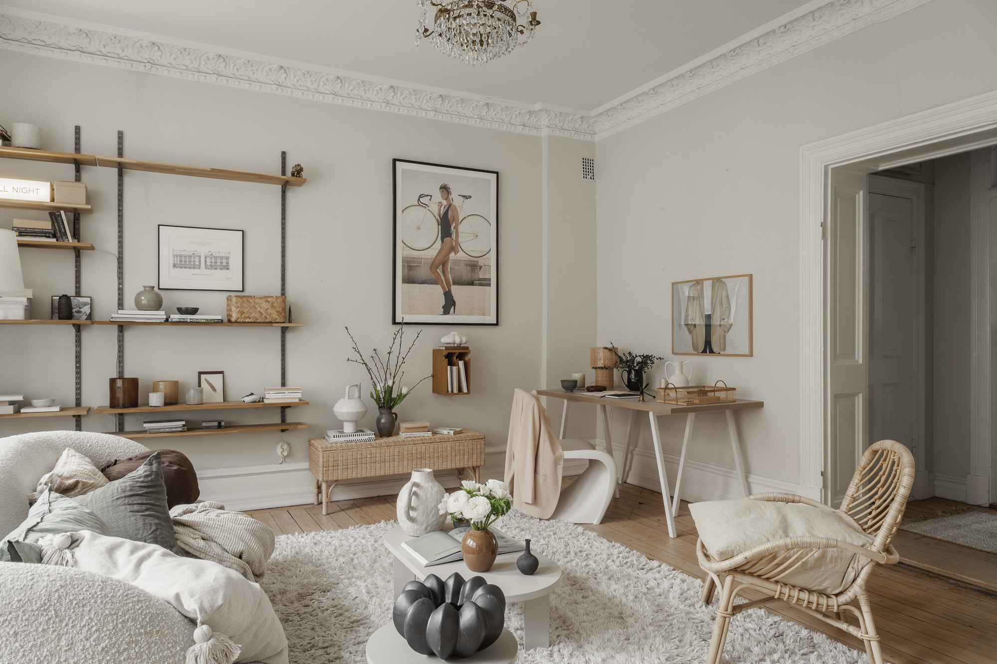 salon deux-pièces de 51m2 décoration scandinave salon deux-pièces de 51m2 décoration scandinave