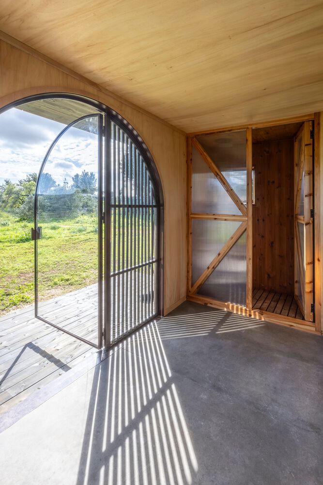 entrée tiny house par Madeiguincho entrée tiny house par Madeiguincho