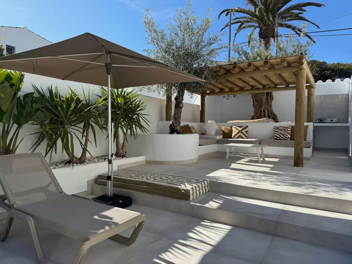 terrasse avec pergola bois maison de plage terrasse avec pergola bois maison de plage