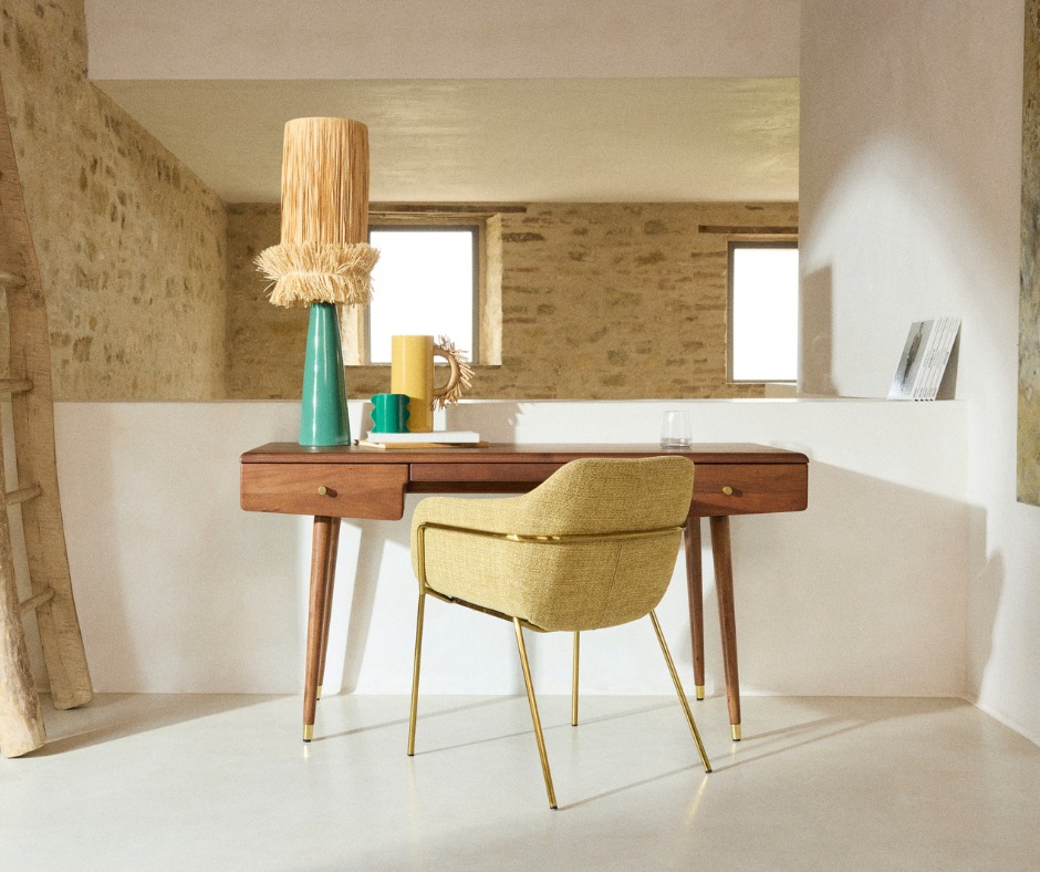 bureau et lampe maisons du monde nouvelle collection 2025 Fira printemps/été bureau et lampe maisons du monde nouvelle collection 2025 Fira printemps/été